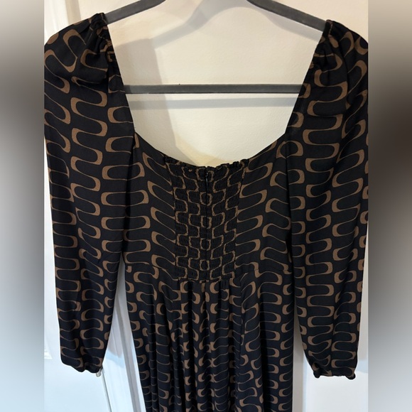 Reformation midi dress with zigzag pattern - Picture 8 of 9